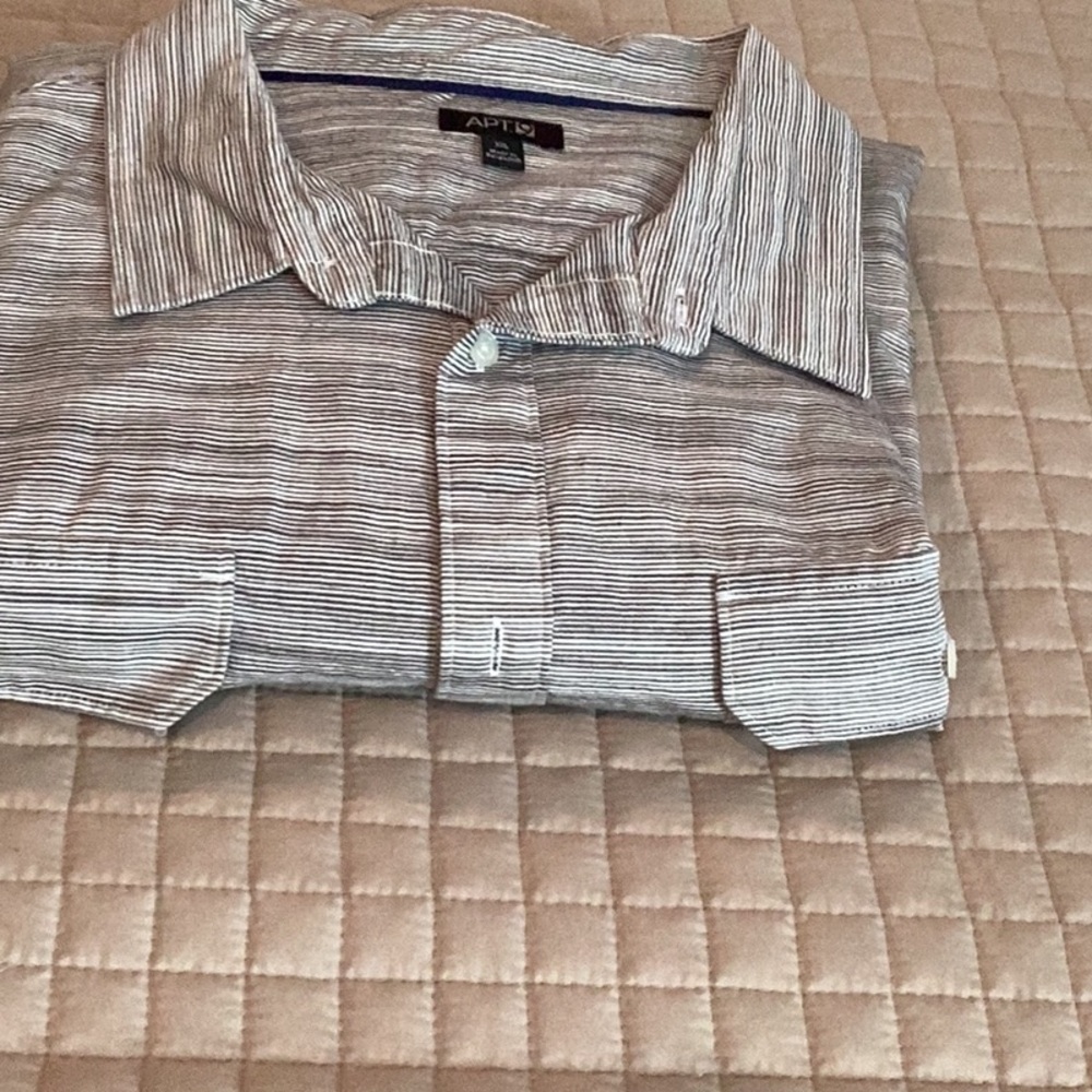 Long sleeve casual shirt, size XXL